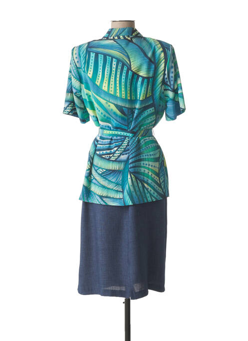 Ensemble bleu FRANCE RIVOIRE pour femme