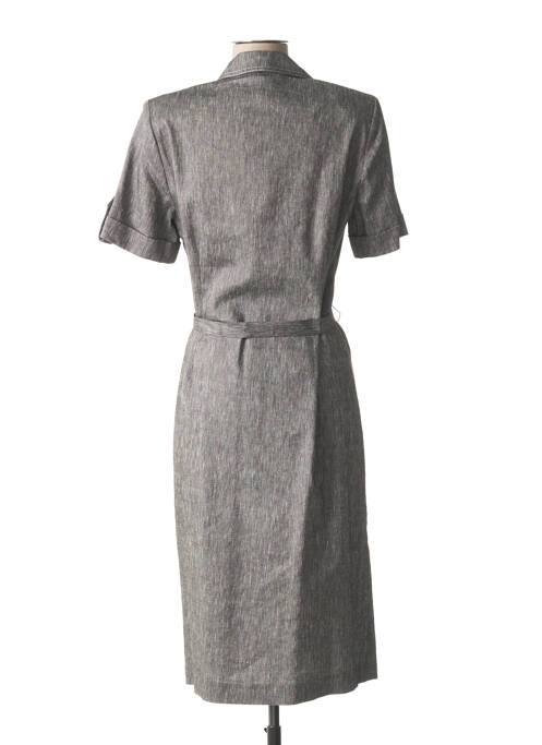 Robe mi-longue gris GUY DUBOUIS pour femme