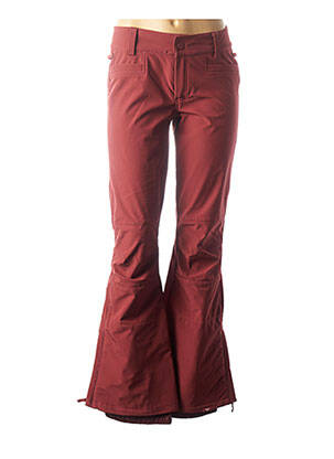 Pantalon flare rouge ROXY pour femme