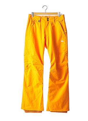 Pantalon flare orange QUICKSILVER pour homme