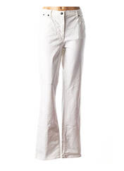 Jeans bootcut blanc CHRISTIAN MARRY pour femme seconde vue