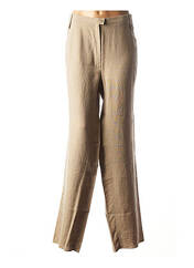 Pantalon marron CHRISTIAN MARRY pour femme seconde vue