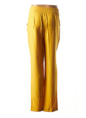 Pantalon droit jaune MERI & ESCA pour femme seconde vue