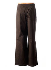 Pantalon droit marron RIO pour femme seconde vue