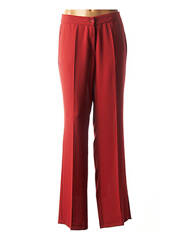 Pantalon droit rouge RIO pour femme seconde vue