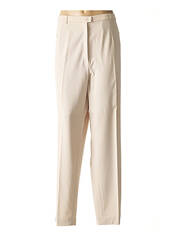 Pantalon beige CHRISTIAN MARRY pour femme seconde vue