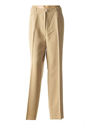 Pantalon beige CHRISTIAN MARRY pour femme