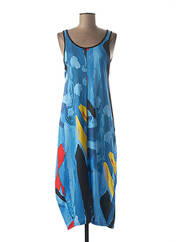 Robe longue bleu MALOKA pour femme seconde vue