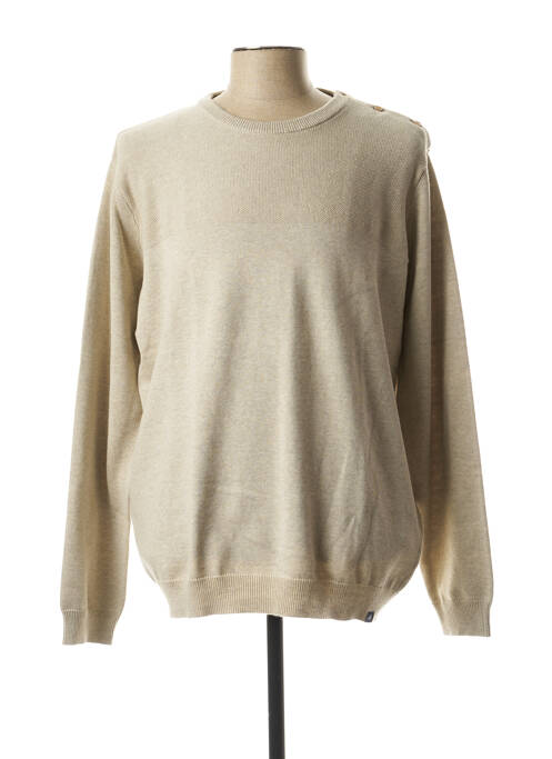Pull beige TIBET pour homme