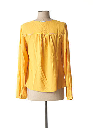Chemisier manches longues manches longues jaune VERO MODA femme