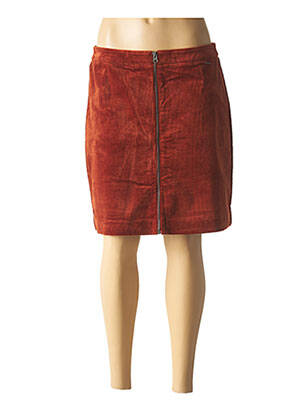 Jupe courte marron B.YOUNG femme