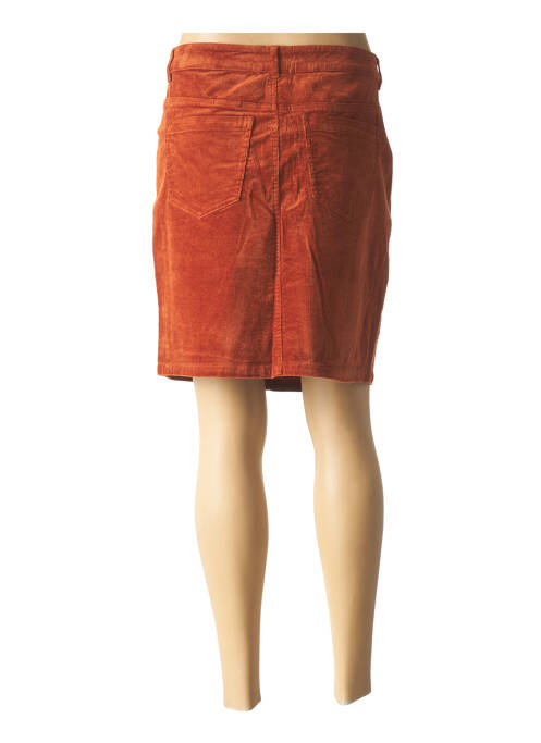 Jupe courte marron FRANSA pour femme
