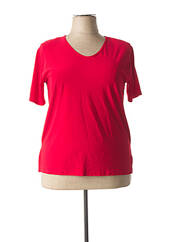 T-shirt rouge MAGNA pour femme seconde vue