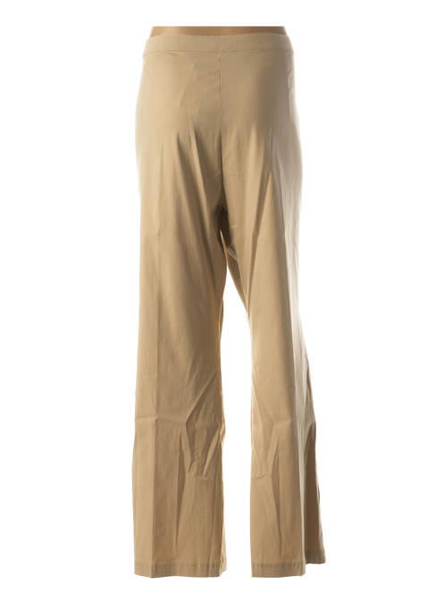 Pantalon droit beige CICCIA BELLA pour femme