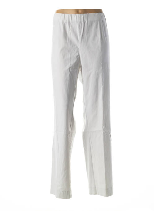 Pantalon droit blanc SEMPRE PIU pour femme