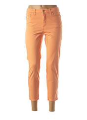 Jeans coupe slim orange LCDN pour femme seconde vue