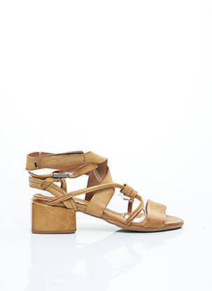 Sandales/Nu pieds beige AS DE COEUR pour femme