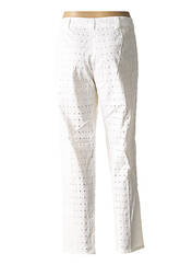 Pantalon droit blanc MARELLA pour femme seconde vue