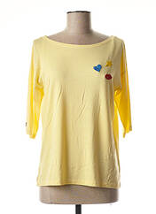 T-shirt jaune LE PETIT BAIGNEUR pour femme seconde vue