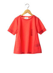 T-shirt rouge TEDDY SMITH pour fille seconde vue