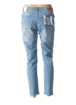 Pantalon 7/8 stretch taille normale bleu TIFFOSI femme