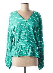 Blouse vert COMPAÑIA FANTASTICA pour femme seconde vue