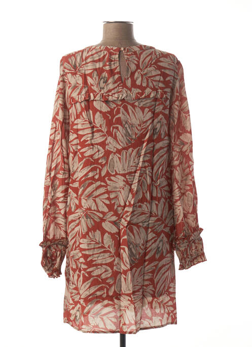 Robe courte orange CHERRY PARIS pour femme