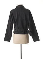 Veste en jean noir MORGAN pour femme seconde vue