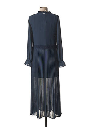 Robe longue manches longues manches longues bleu I.CODE (By IKKS) femme