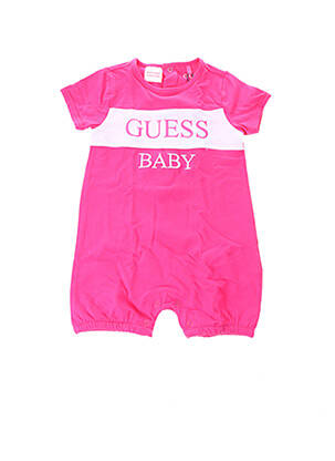 Barboteuse rose GUESS pour fille