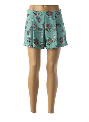Short coupe droite vert MOLLY BRACKEN femme