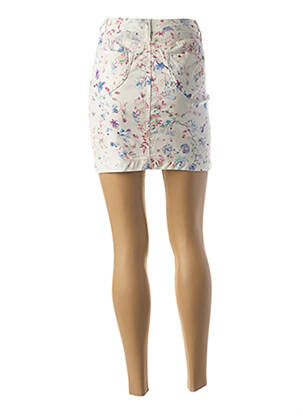 Jupe courte poches blanc IMPACT femme