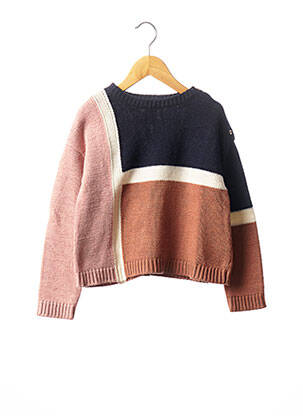 Pull rose ABSORBA pour fille