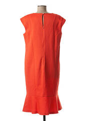 Robe mi-longue orange MARGA NOVAS pour femme seconde vue