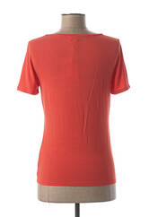 T-shirt orange ATELIERS DE LA MAILLE pour femme seconde vue