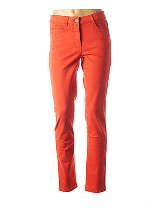 Jeans coupe slim orange BASLER pour femme