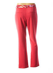 Pantalon 7/8 rouge LESLIE pour femme seconde vue