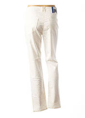 Pantalon droit blanc ATELIER GARDEUR pour femme seconde vue