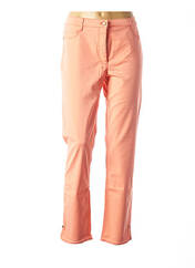 Pantalon droit orange BETTY BARCLAY pour femme seconde vue