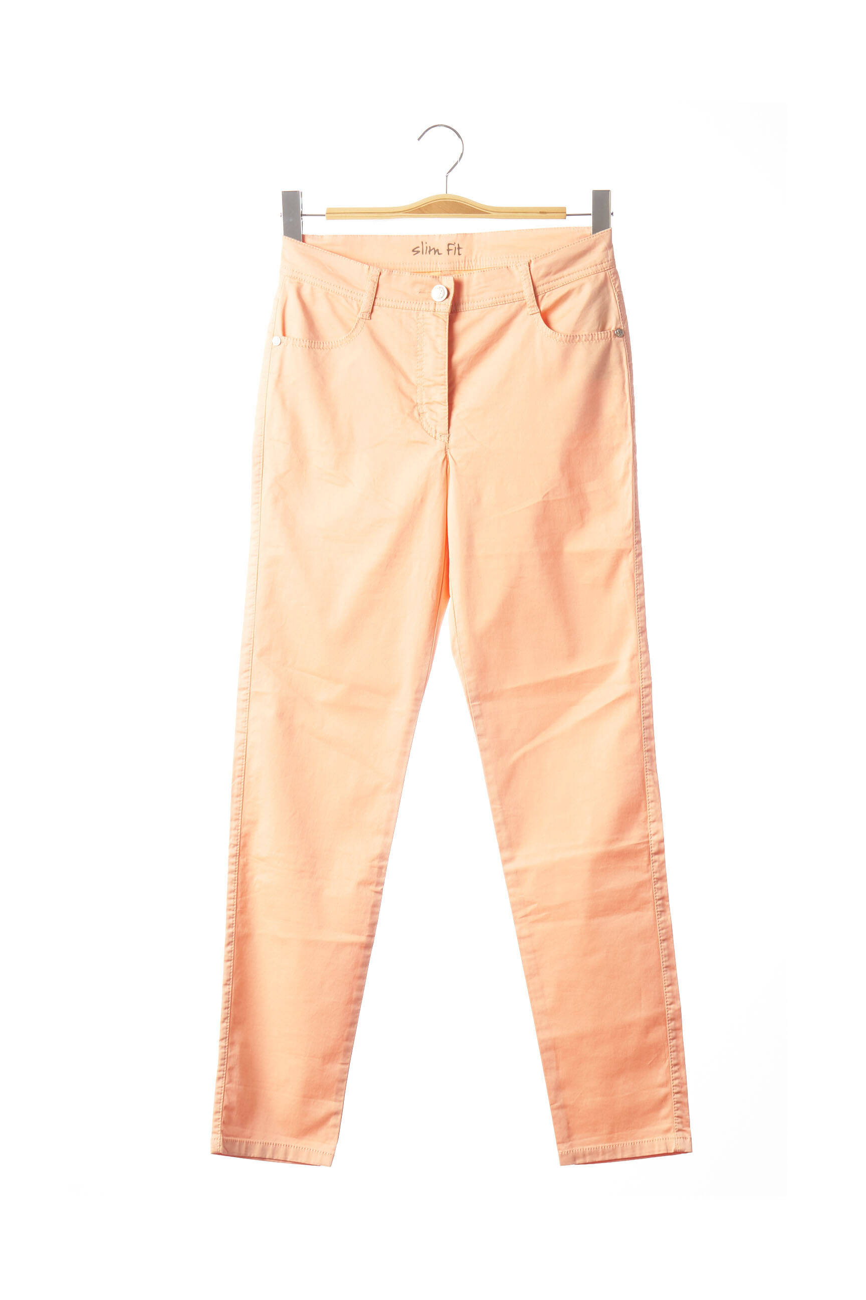 Pantalon slim taille normale taille normale orange BETTY BARCLAY femme