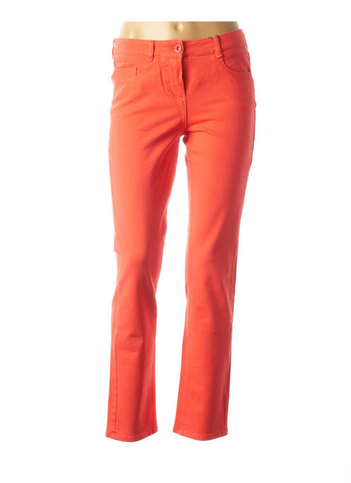 Jeans coupe droite orange ATELIER GARDEUR pour femme