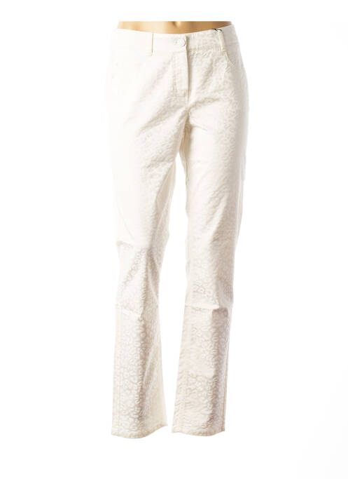 Pantalon droit blanc ATELIER GARDEUR pour femme