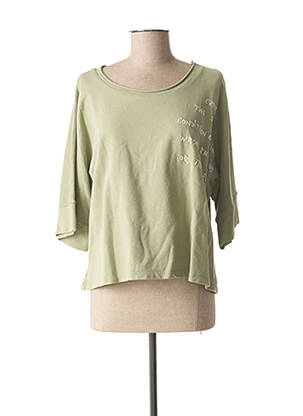 Sweat-shirt vert EGO pour femme