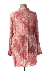 Robe courte rose CISO pour femme seconde vue
