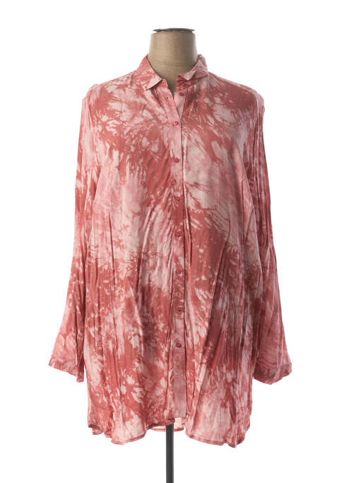 Robe courte rose CISO pour femme