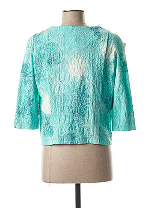 Veste casual coupe cintrée bleu QUATTRO femme
