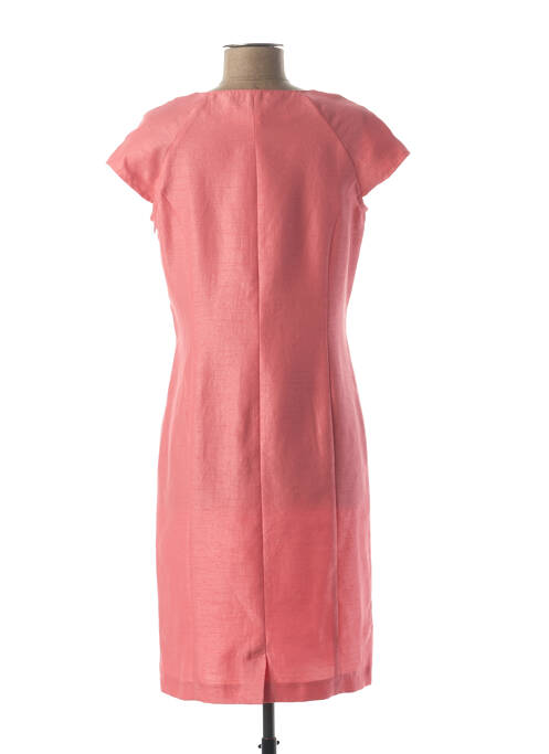 Robe mi-longue rose QUATTRO pour femme
