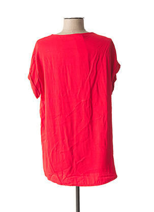 Top manches courtes manches courtes rouge QUATTRO femme