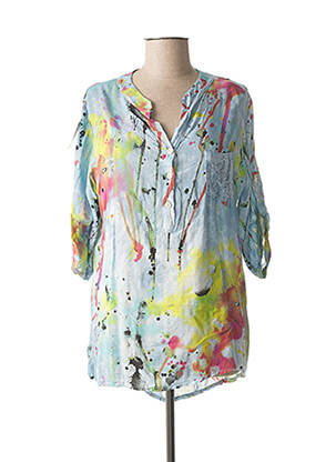 Blouse bleu QUATTRO pour femme