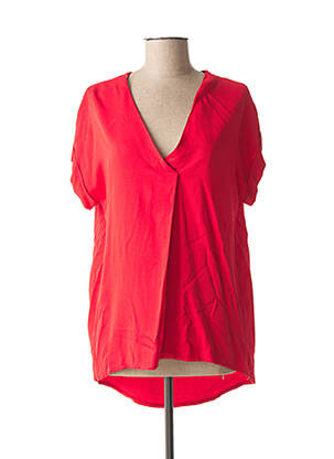 Top rouge #OOTD pour femme